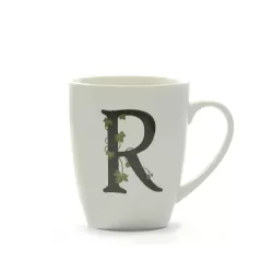 Atupertu, Mug lettera 'r' Ml. 380 - La Porcellana Bianca