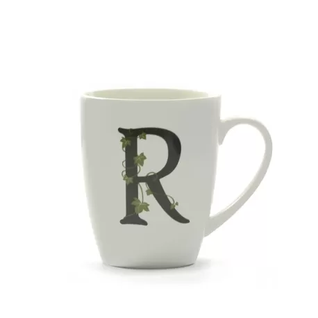 Atupertu, Mug lettera 'r' Ml. 380 - La Porcellana Bianca