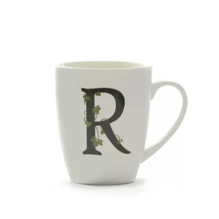 Atupertu, Mug lettera 'r' Ml. 380 - La Porcellana Bianca