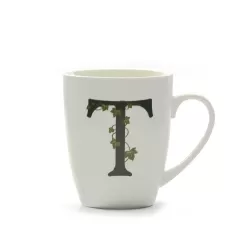 Atupertu, Mug lettera 't' Ml. 380 - La Porcellana Bianca