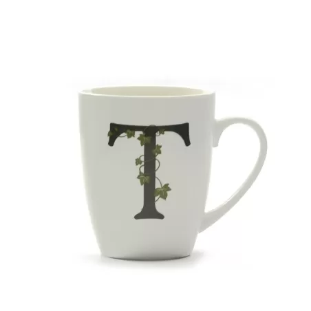 Atupertu, Mug lettera 't' Ml. 380 - La Porcellana Bianca