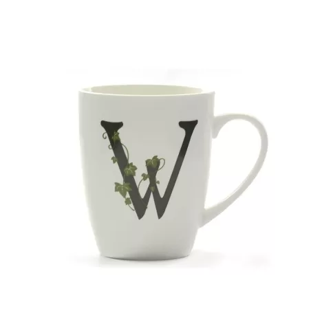 Atupertu, Mug lettera 'w' Ml. 380 - La Porcellana Bianca
