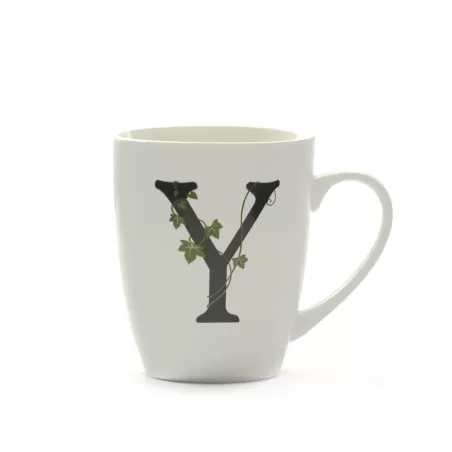Atupertu, Mug lettera 'y' Ml. 380 - La Porcellana Bianca