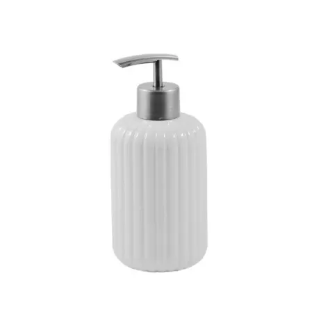 Chianciano, Dispenser sapone liquido Cm. 8xh.17 - La Porcellana Bianca