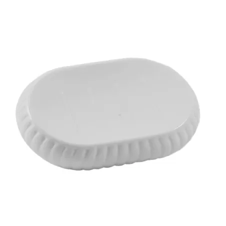 Chianciano, Porta sapone Cm. 14,5x9,5xh.3 - La Porcellana Bianca