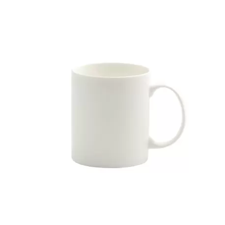 Corte, Mug cilindrico Ml. 350 - La Porcellana Bianca