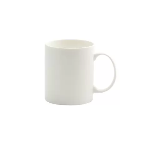 Corte, Mug cilindrico Ml. 350 - La Porcellana Bianca