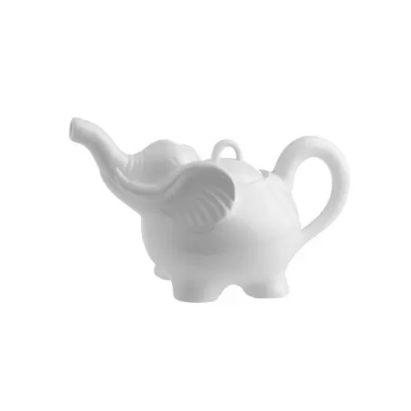 Elefanti, teiera elefante Ml. 750 - La Porcellana Bianca