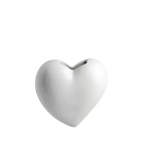 Leopoldina, Umidificatore cuore Cm. 18 - La Porcellana Bianca