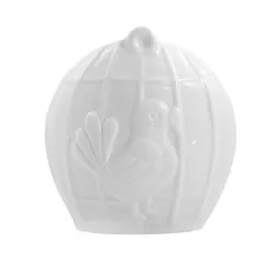 Leopoldina, Umidificatore cip cip Cm. 18 - La Porcellana Bianca