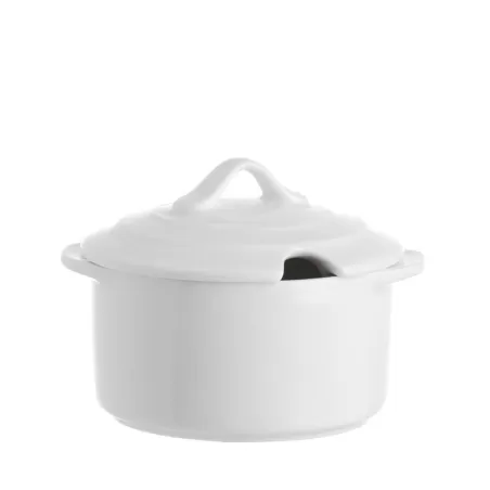 Menage, Formaggiera Cm. 11 - La Porcellana Bianca