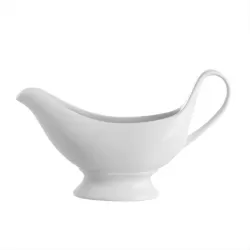 Menage, Salsiera classica Ml. 300 - La Porcellana Bianca