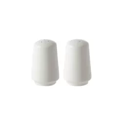 Menage, Set sale e pepe cilindrici - La Porcellana Bianca