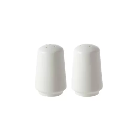 Menage, Set sale e pepe cilindrici - La Porcellana Bianca