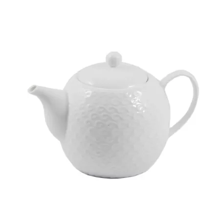 Momenti, Teiera con filtro Ml.  800 - La Porcellana Bianca