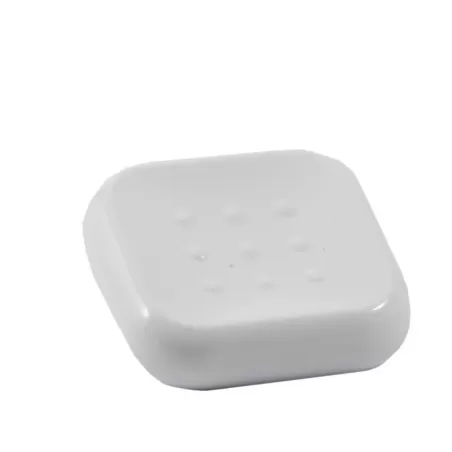 Montecatini, Porta sapone Cm. 11,5x11,5xh3 - La Porcellana Bianca