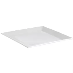 Prato, Vassoio quadrato Cm. 30 - La Porcellana Bianca