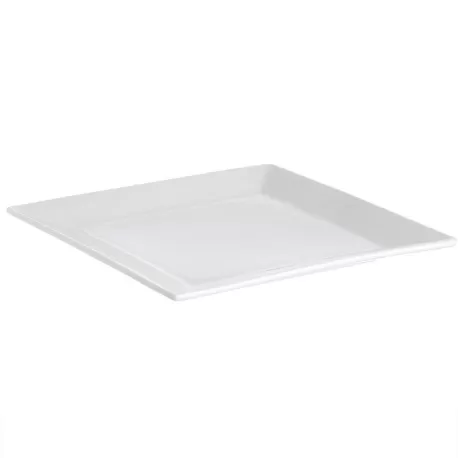 Prato, Vassoio quadrato Cm. 30 - La Porcellana Bianca