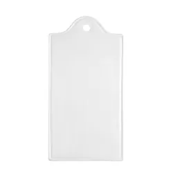 Preparazione, Tagliere Cm. 25x13 - La Porcellana Bianca 2