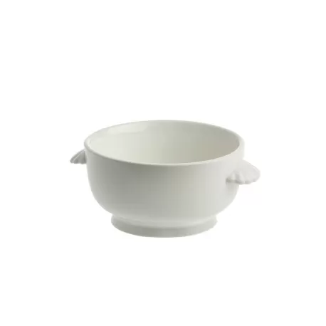 Terrine, Tazza brodo Cm. 16x12,5 - La Porcellana Bianca