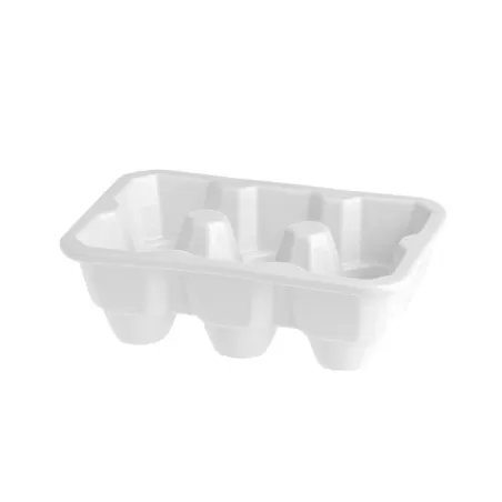 Uova, Contenitore 6 uova Cm. 16x11x5 - La Porcellana Bianca