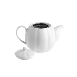 Villadeifiori, Teiera Ml. 800 con filtro - La Porcellana Bianca