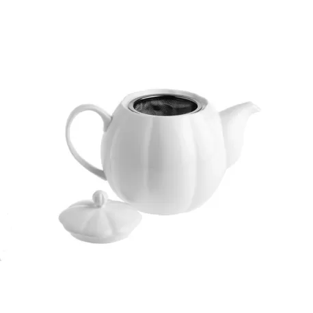 Villadeifiori, Teiera Ml. 800 con filtro - La Porcellana Bianca