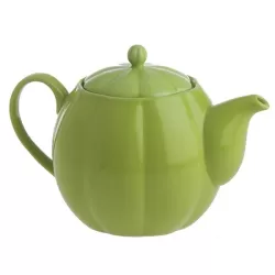 Villadeifiori, Teiera verde Ml. 800 con filtro - La Porcellana Bianca