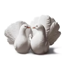 Coppia colombe - Lladrò