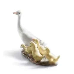 Piccole oche con madre - Lladro