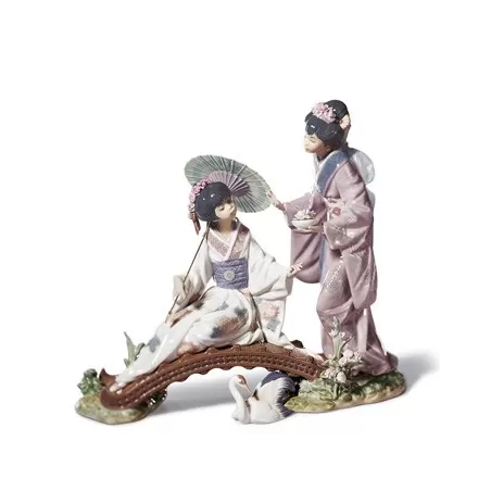 Giapponesine sul ponte - Lladro