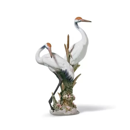 Coppia di gru - Lladrò