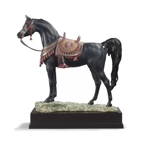Pura razza araba (nero) - Lladrò
