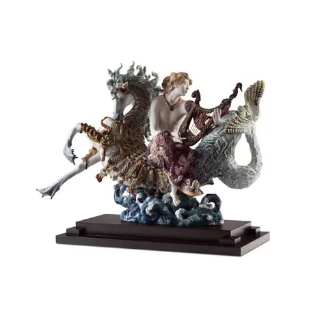 Arione sul cavallo marino - Lladrò