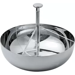 Contenitore per bustine di tè o di zucchero a tre scomparti