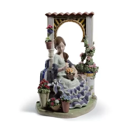 Andalusa nel patio - Lladrò