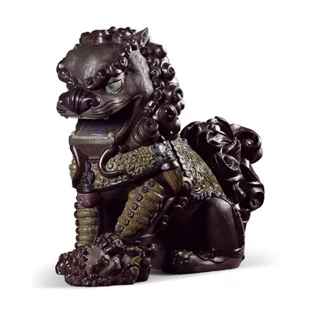 Leonessa orientale (nero) - Lladrò