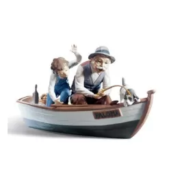 Il nonno pescatore - Lladrò