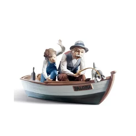 Il nonno pescatore - Lladrò