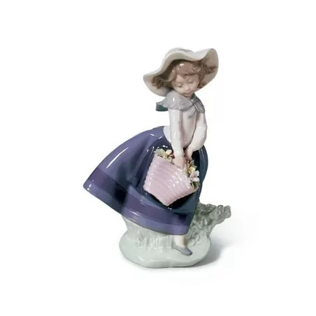 Ragazza con borsa - Lladrò