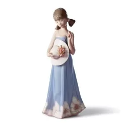 Ragazza con cappello - Lladrò