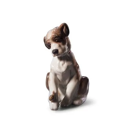 Cane con lumaca - Lladrò