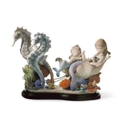 Passeggiata in fondo il mare - Lladrò