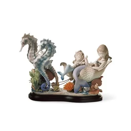 Passeggiata in fondo il mare - Lladrò