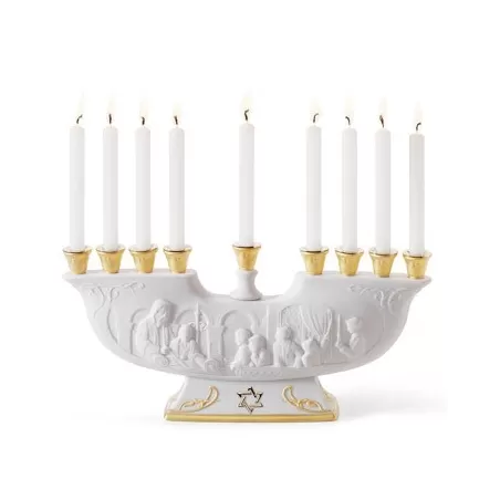 Menorah (re-deco) - Lladrò