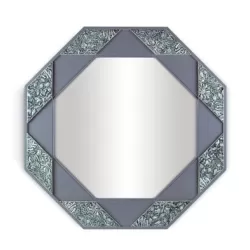 Specchio ottagonale (azzurro) - Lladrò