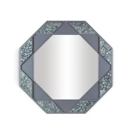 Specchio ottagonale (azzurro) - Lladrò