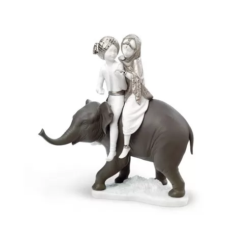 Bimbi indiani (re-deco) - Lladrò