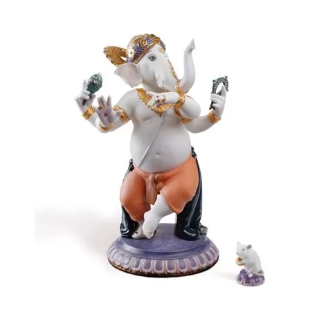 Ganesha danzante (serie limitata) - Lladrò
