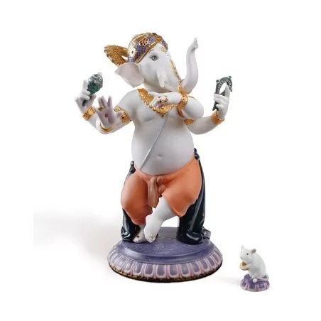 Ganesha danzante (serie limitata) - Lladrò